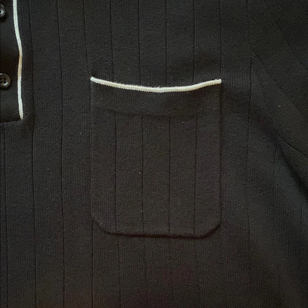Express Ribbed Knit Polo - Picture 3 of 3